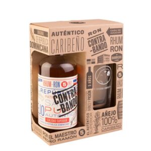 Contrabando Gift Box 38,0% 0,7 l