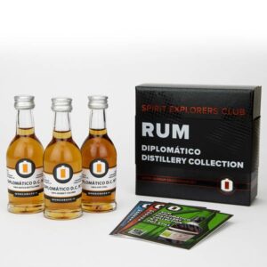 Spirit Explorers Club Diplomático Distillery Collection Mini Pack 47,0% 0,12 l