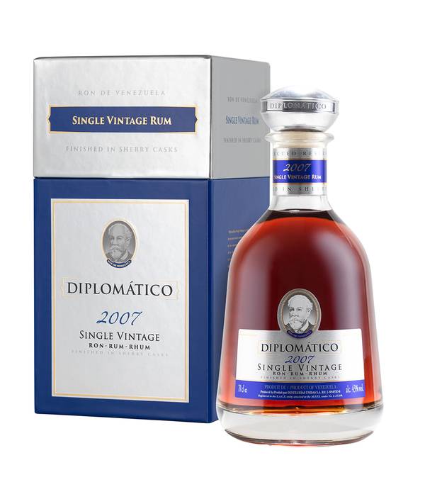 Diplomático Single Vintage 2007 43,0% 0,7 l