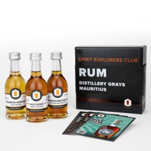 Spirit Explorers Club Distillery Grays Mauritius Mini Pack 44,0% 0,12 l