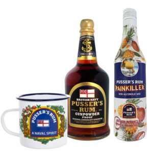 Pusser's Painkiller set 54,5% 1,45 l