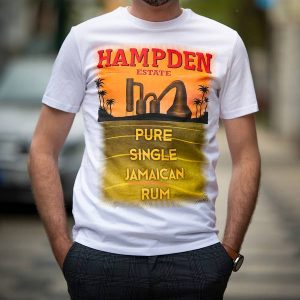 Hampden Tričko Pánské Bílé L