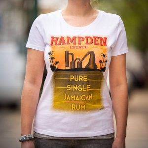 Hampden Tričko Dámské Bílé M