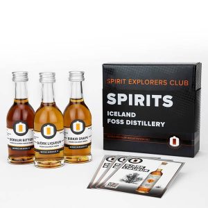 Spirit Explorers Club Iceland Foss Distillery Mini Pack 33,5% 0,12 l