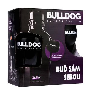 Bulldog Gin Gift Box 40,0% 0,7 l
