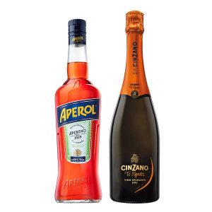 Zvýhodněný set = Aperol + Cinzano Pro-Spritz 11,5% 1,45 l