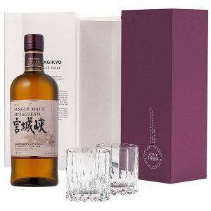 Nikka Miyagikyo Single Malt Gift Box 45,0% 0,7 l