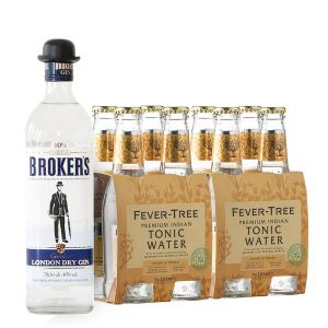 Broker's London Dry Gin & Tonic 40,0% 2,3 l