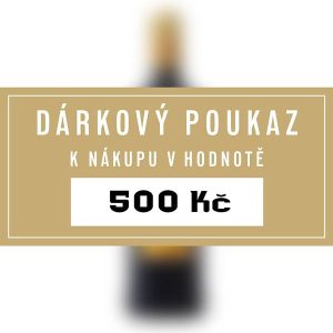Dárkový poukaz 500 Kč